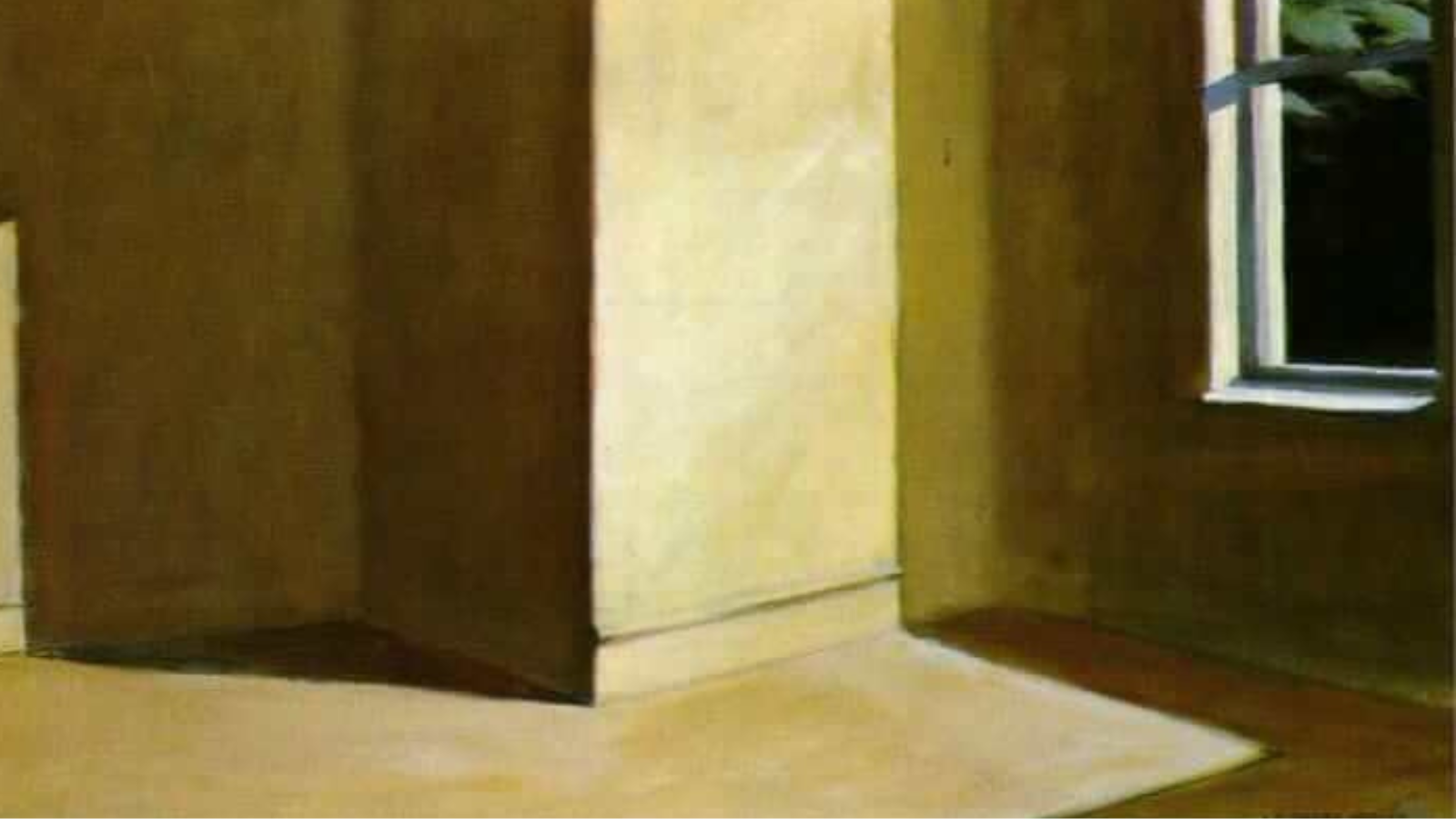 Edward Hopper, Sun In An Empty Room