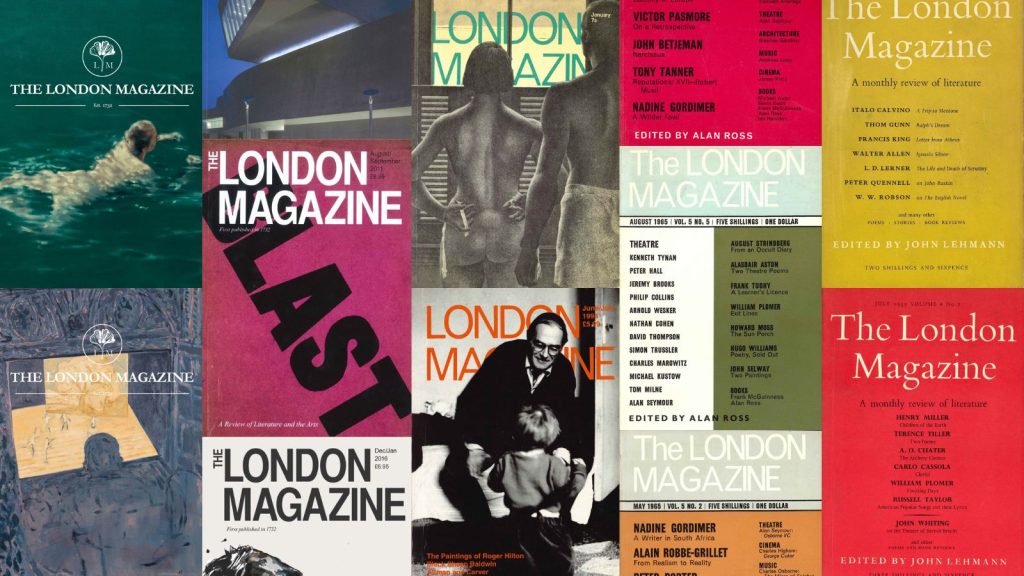 London Magazine – Submissions cover artwork